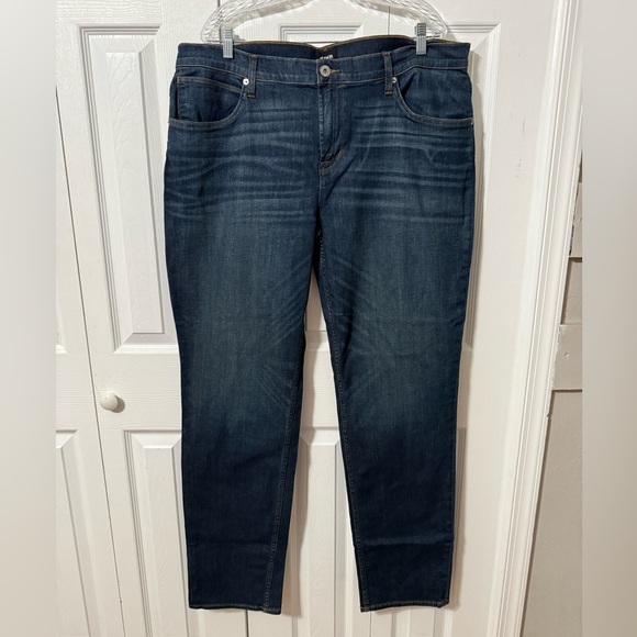 Hudson Men’s Blake Hatch Medium Wash Slim Straight waist 40 x 34 NWT Blue Jeans - Picture 4 of 15
